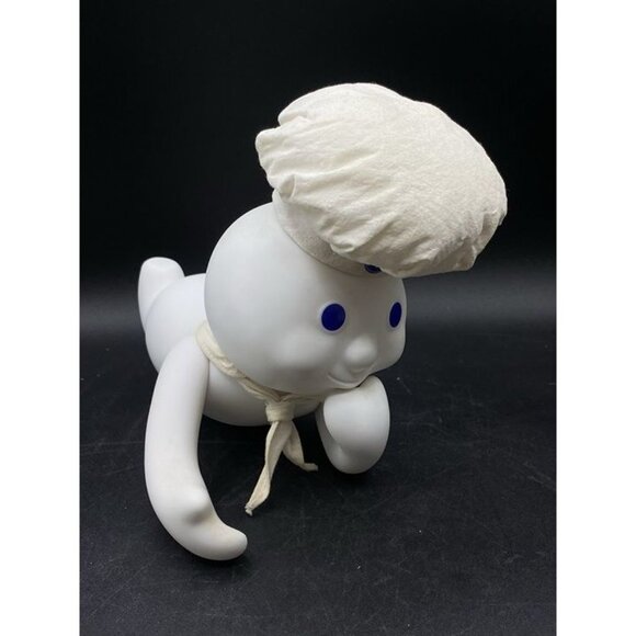 2000 Recipe Time Laying Down Pillsbury Doughboy Poppin' Fresh Danbury Mint - Picture 11 of 12